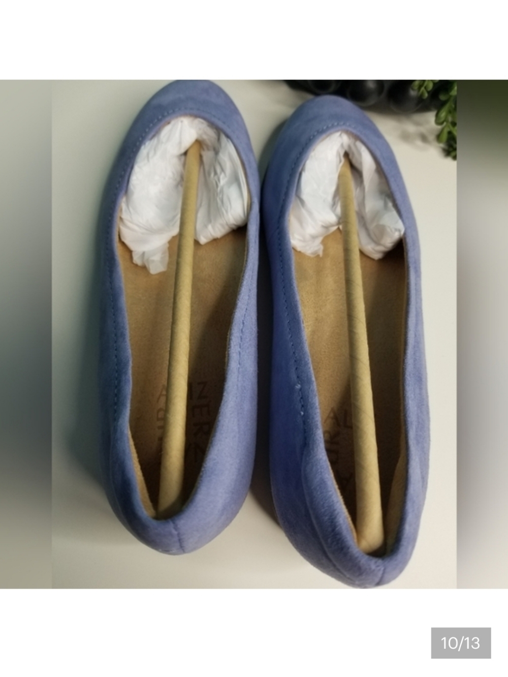 Naturalizer Vivienne Ballet Flat Violet Sky Lavender - Picture 11 of 13